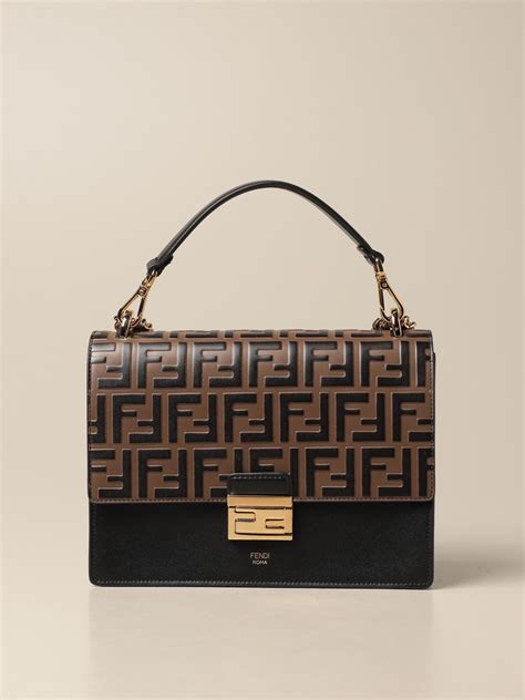 fendi flap bag women